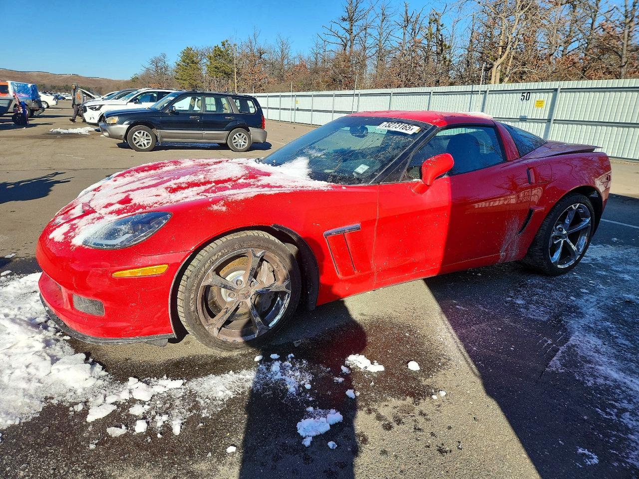 2010 Chevrolet Corvette Z16 Grand Sport 3LT, VIN 1G1YW2DWXA5104276 — Rear end