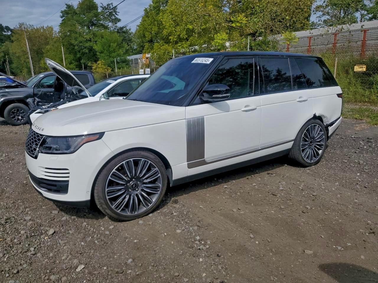 2022 Land Rover Range Rover Westminster, VIN SALGS2SE6NA470136 — Rear end