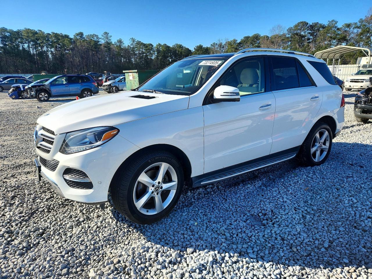 2017 Mercedes-Benz GLE 350, VIN 4JGDA5HB5HA918698 — Side