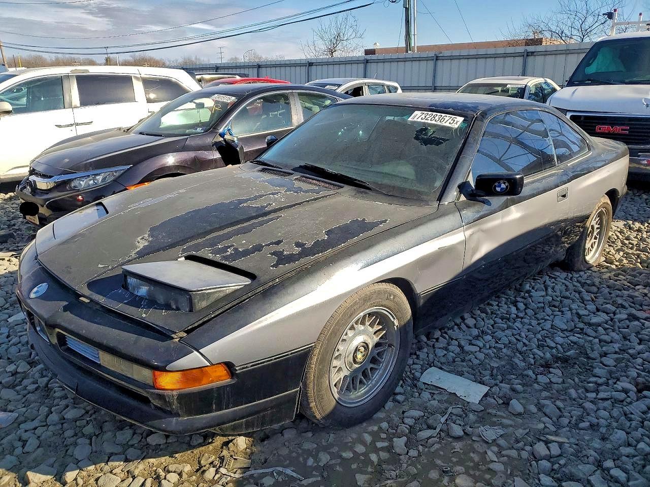1991 BMW 8 Series, VIN WBAEG2316MCB72359 — Minor dents and scratches