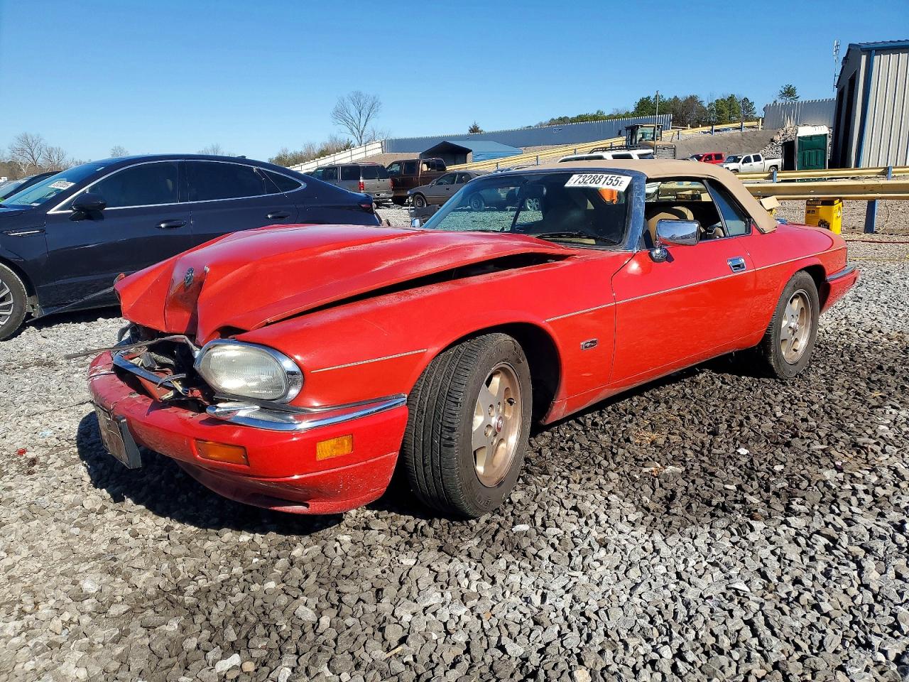 1995 Jaguar XJS, VIN SAJNX274XSC197302 — Front end