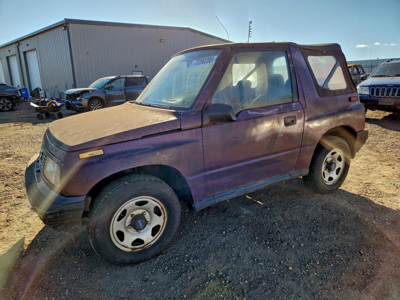 1995 Geo Tracker, VIN 2CNBE18U1S6910964 — Мелкие вмятины и царапины