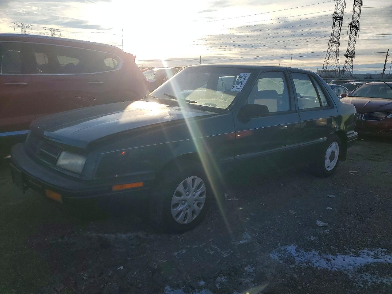 1994 Dodge Shadow, VIN 1B3AP28D7RN110581 — Side