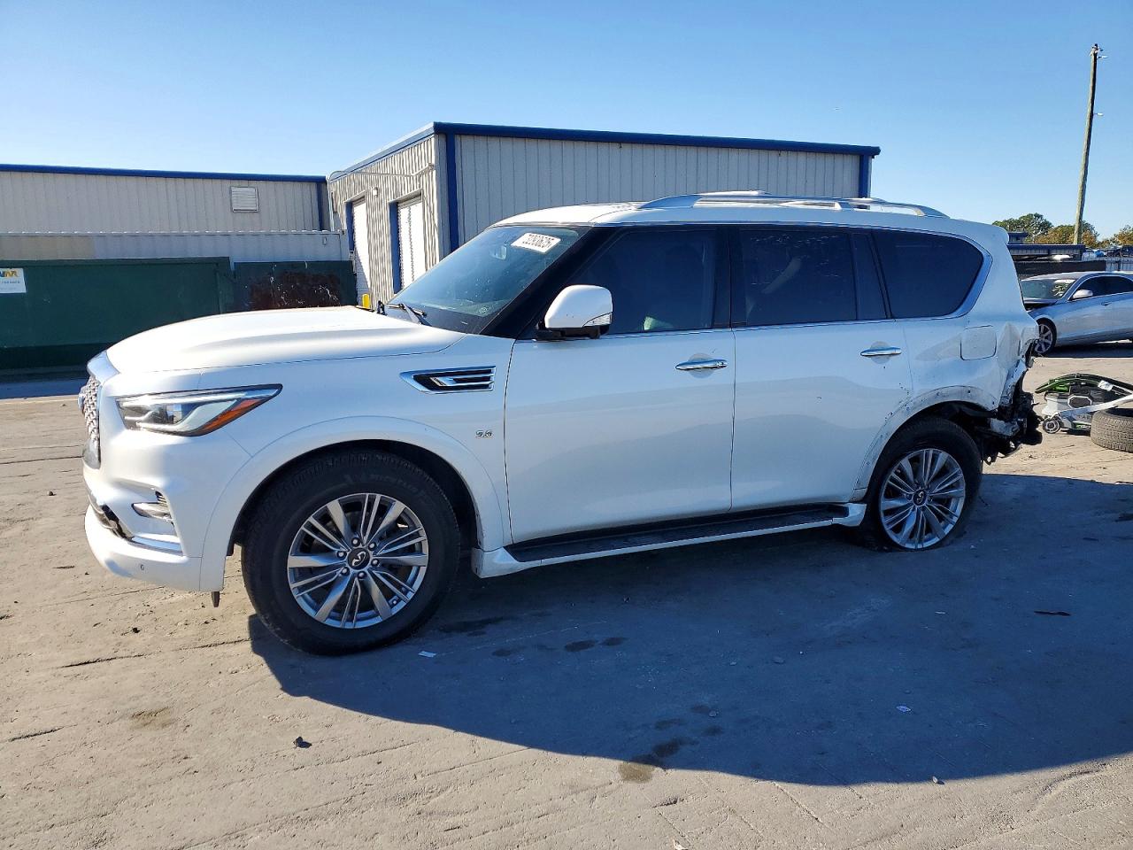 2020 Infiniti QX80 Luxe, VIN JN8AZ2NF2L9700917 — Rear end