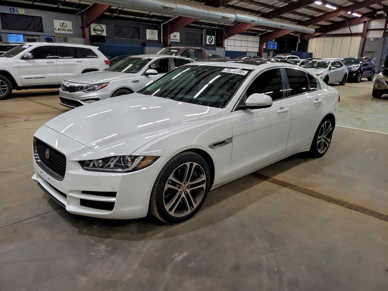 2018 Jaguar XE, VIN SAJAJ4EV2JCP23637 — Normal wear