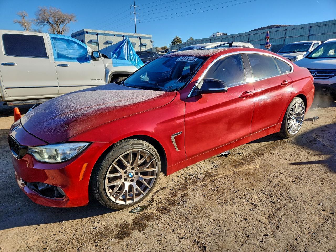 2015 BMW 4 Series 428i, VIN WBA4A5C52FG052486 — Front end