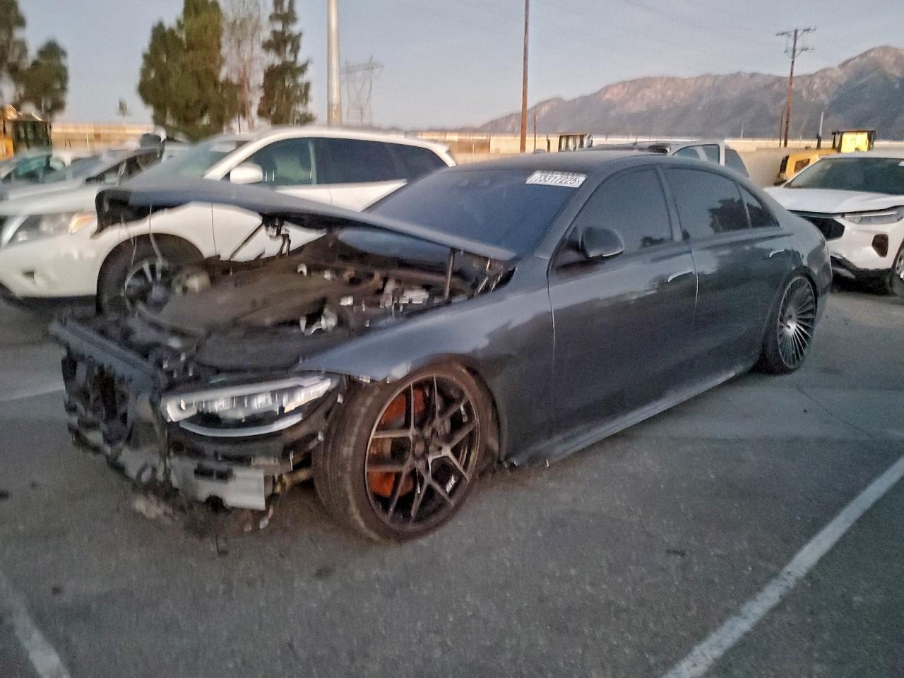 2024 Mercedes-Benz S 580, VIN W1K6G7GB1RA265058 — Front end
