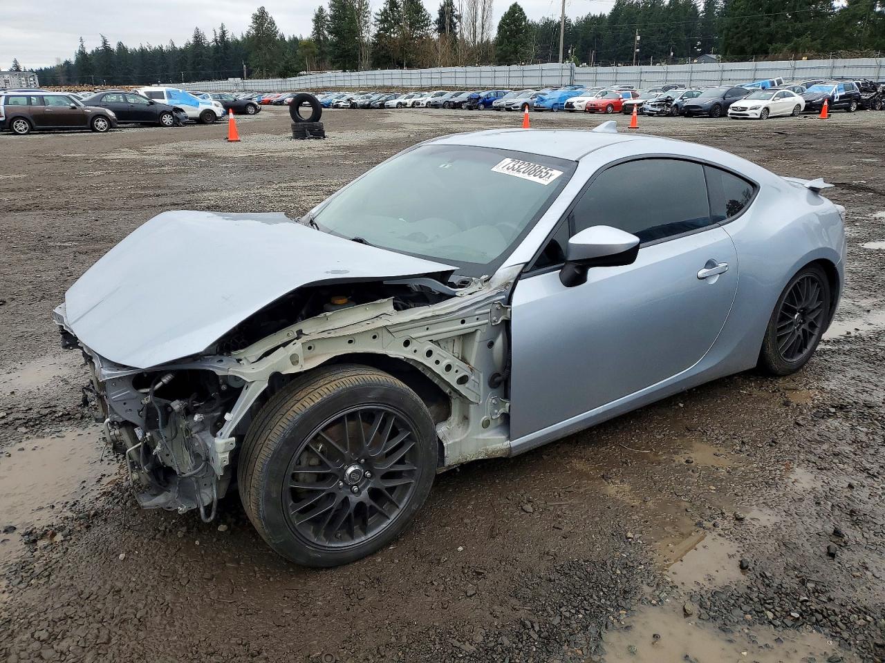 2015 Subaru BRZ Limited, VIN JF1ZCAC12F9605916 — Front end