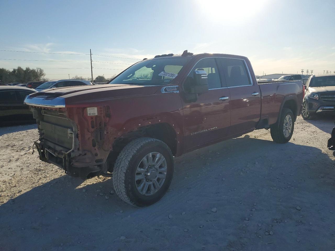 2021 GMC Sierra 3500HD Denali, VIN 1GT49WEY7MF125847 — Auction photo