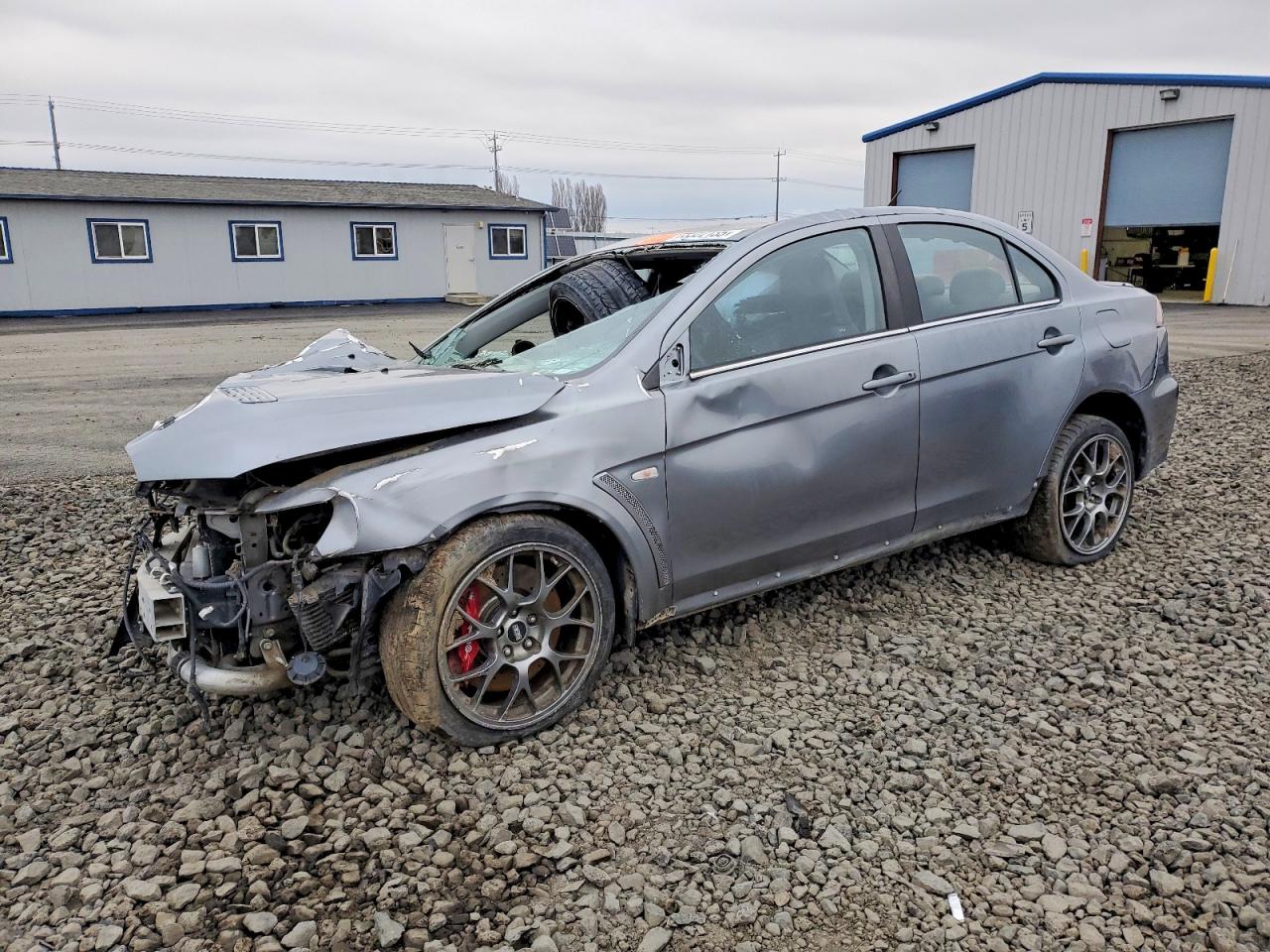 2013 Mitsubishi Lancer Evolution MR, VIN JA32W5FV2DU022182 — All over