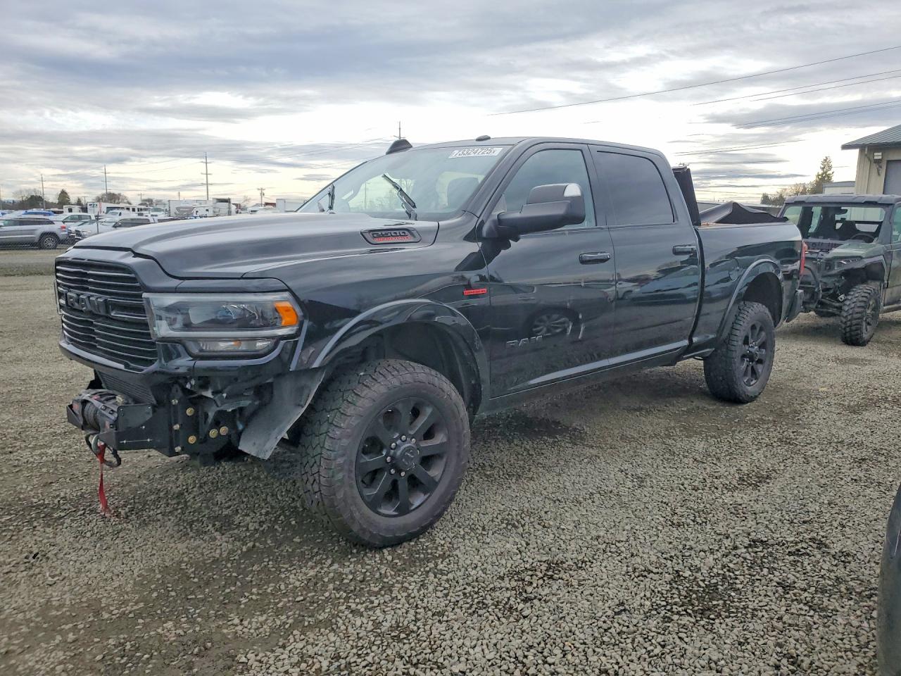 2022 Ram 2500 Laramie, VIN 3C6UR5FLXNG282387 — Partial repair