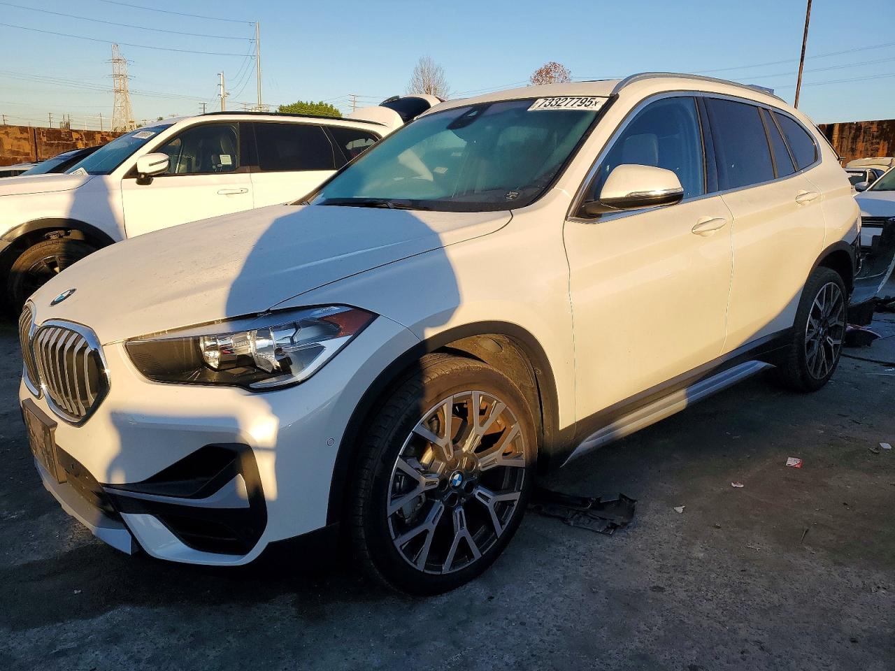 2022 BMW X1 sDrive28i, VIN WBXJG7C03N5V19092 — Rear end