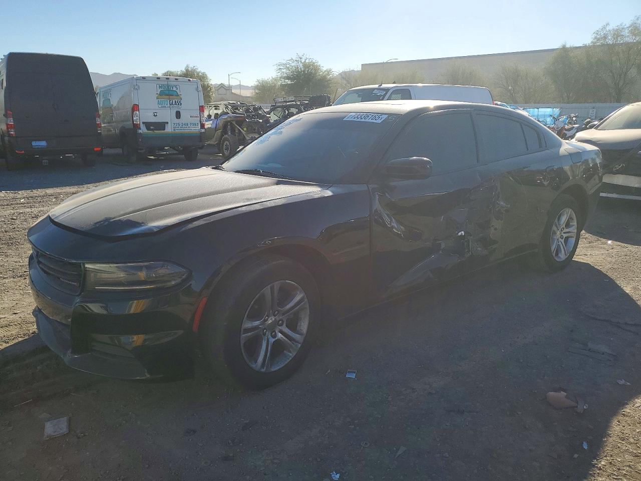 2021 Dodge Charger SXT, VIN 2C3CDXBG0MH587858 — Side