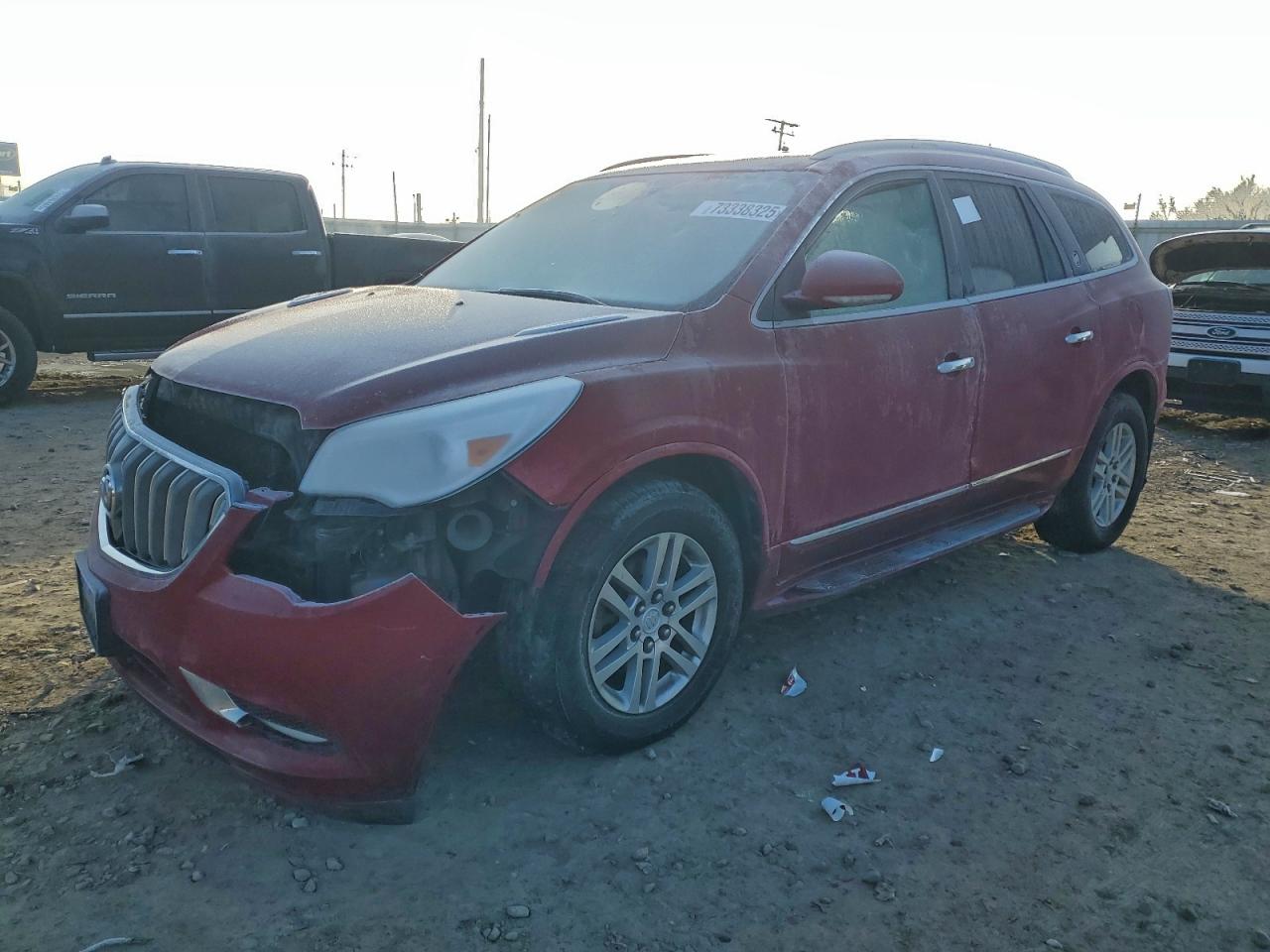 2014 Buick Enclave Convenience, VIN 5GAKVAKD7EJ276405 — Rear end