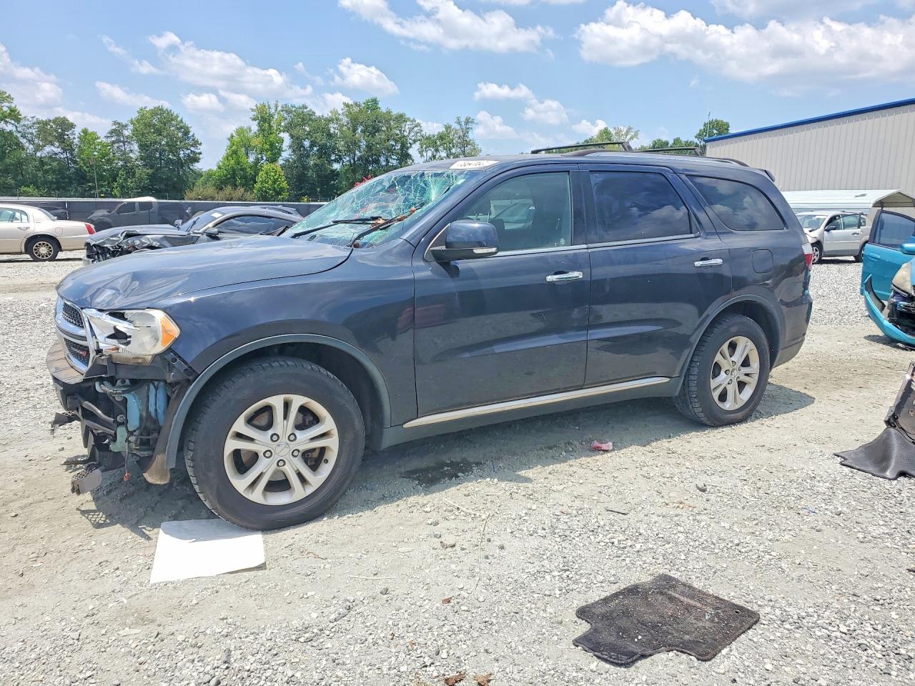 2013 Dodge Durango Crew, VIN 1C4RDHDG3DC674603 — Front end