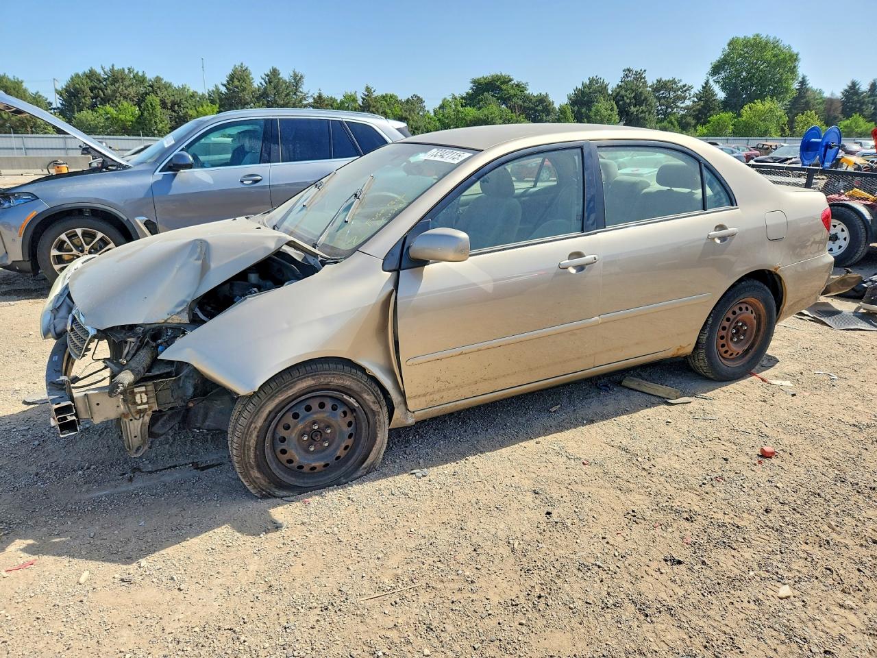 2006 Toyota Corolla LE, VIN 1NXBR32E36Z604907 — Front end