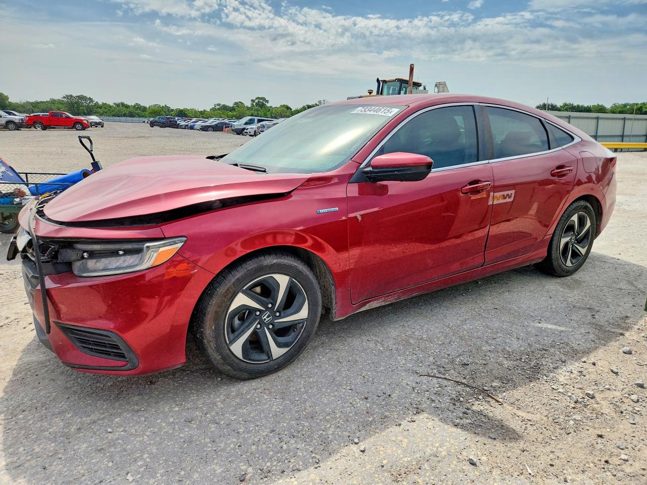 2021 Honda Insight EX, VIN 19XZE4F52ME005409 — Front end
