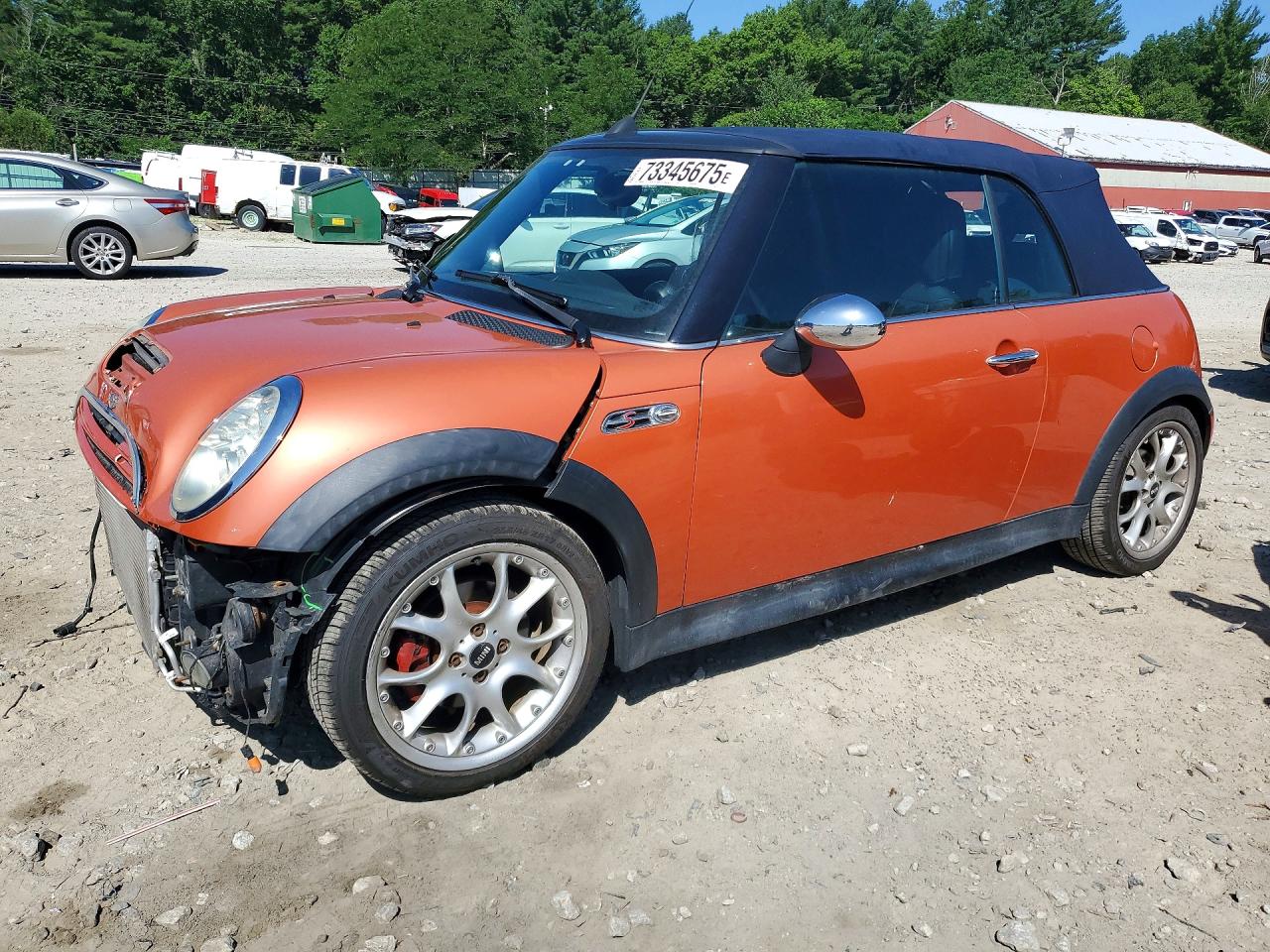 2005 MINI Convertible S, VIN WMWRH33515TK56112 — Перед