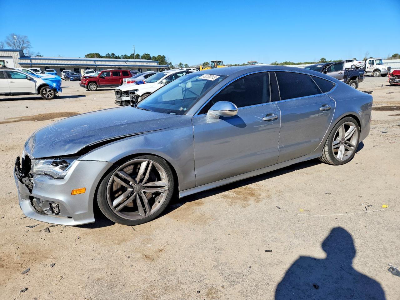 2013 Audi S7 Prestige, VIN WAUW2AFC5DN130406 — Перед