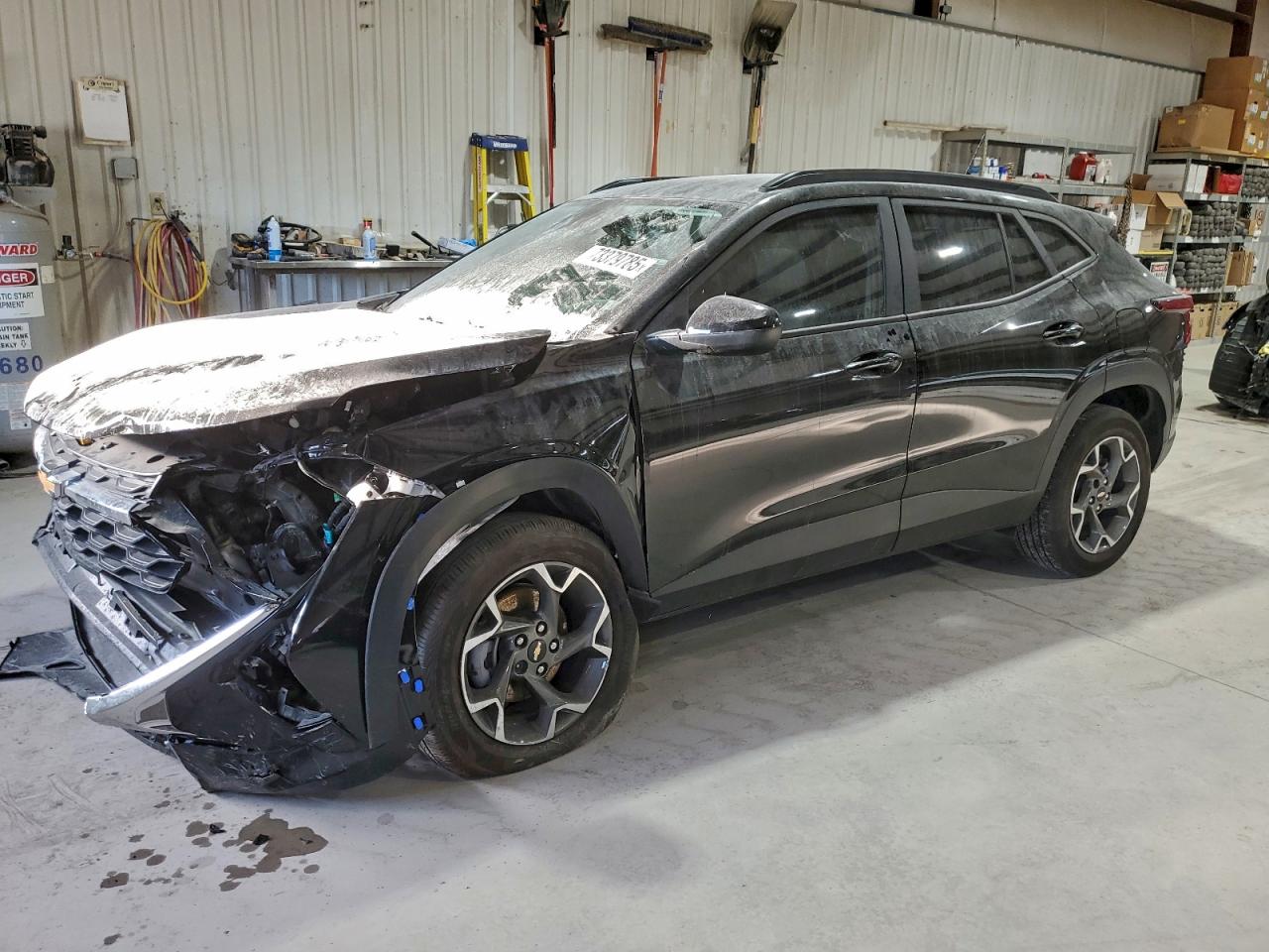 2025 Chevrolet Trax LT, VIN KL77LHEP4SC144594 — Partial repair