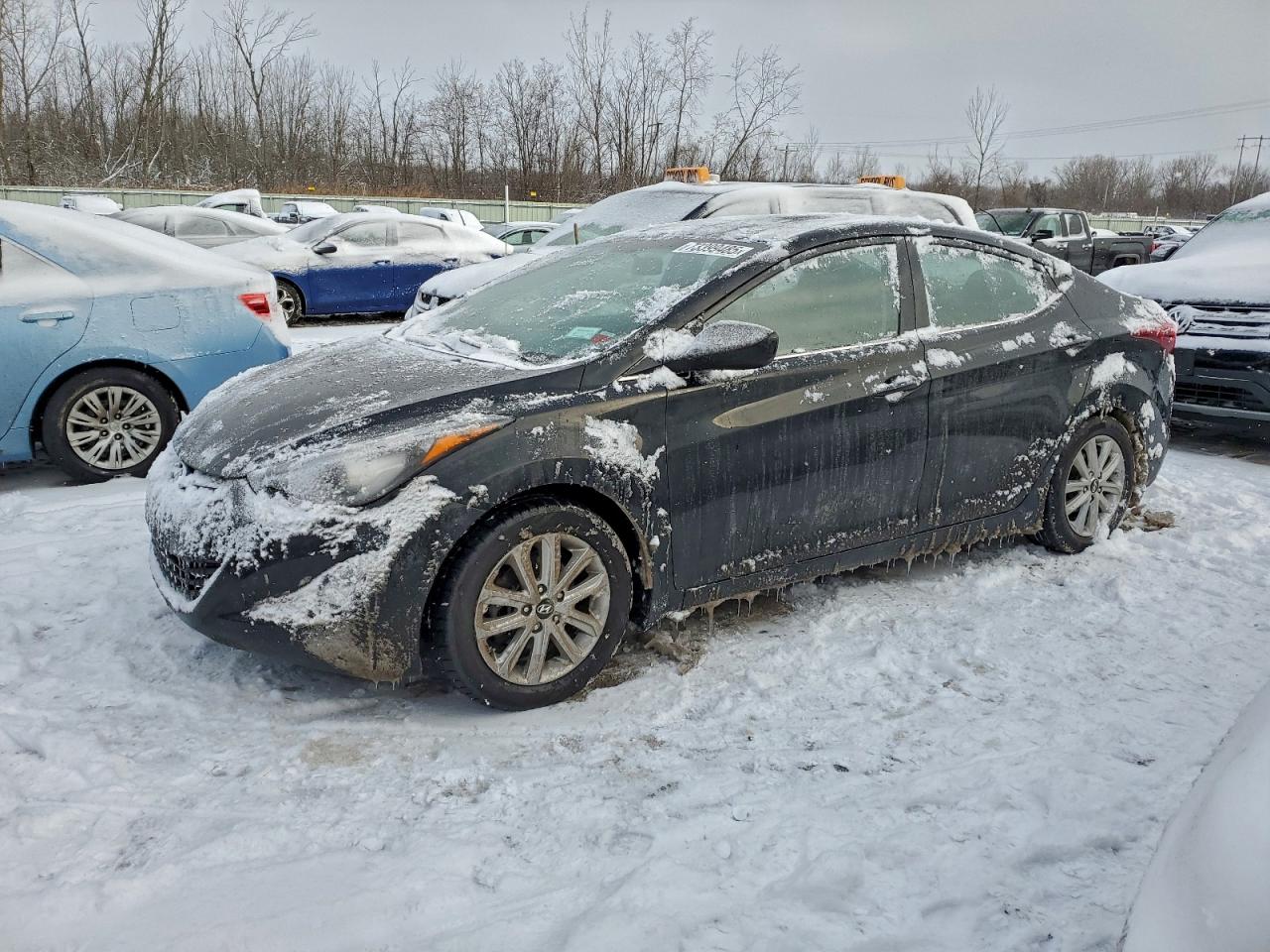2015 Hyundai Elantra SE, VIN 5NPDH4AE3FH572526 — Front end