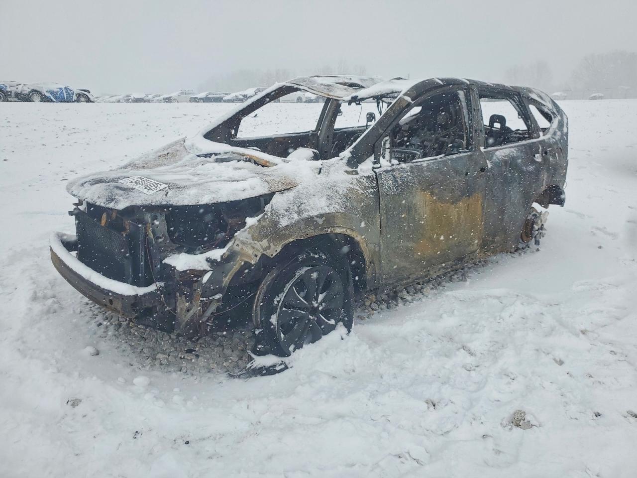 2013 Honda CR-V EX, VIN 3CZRM3H55DG701836 — Engine fire