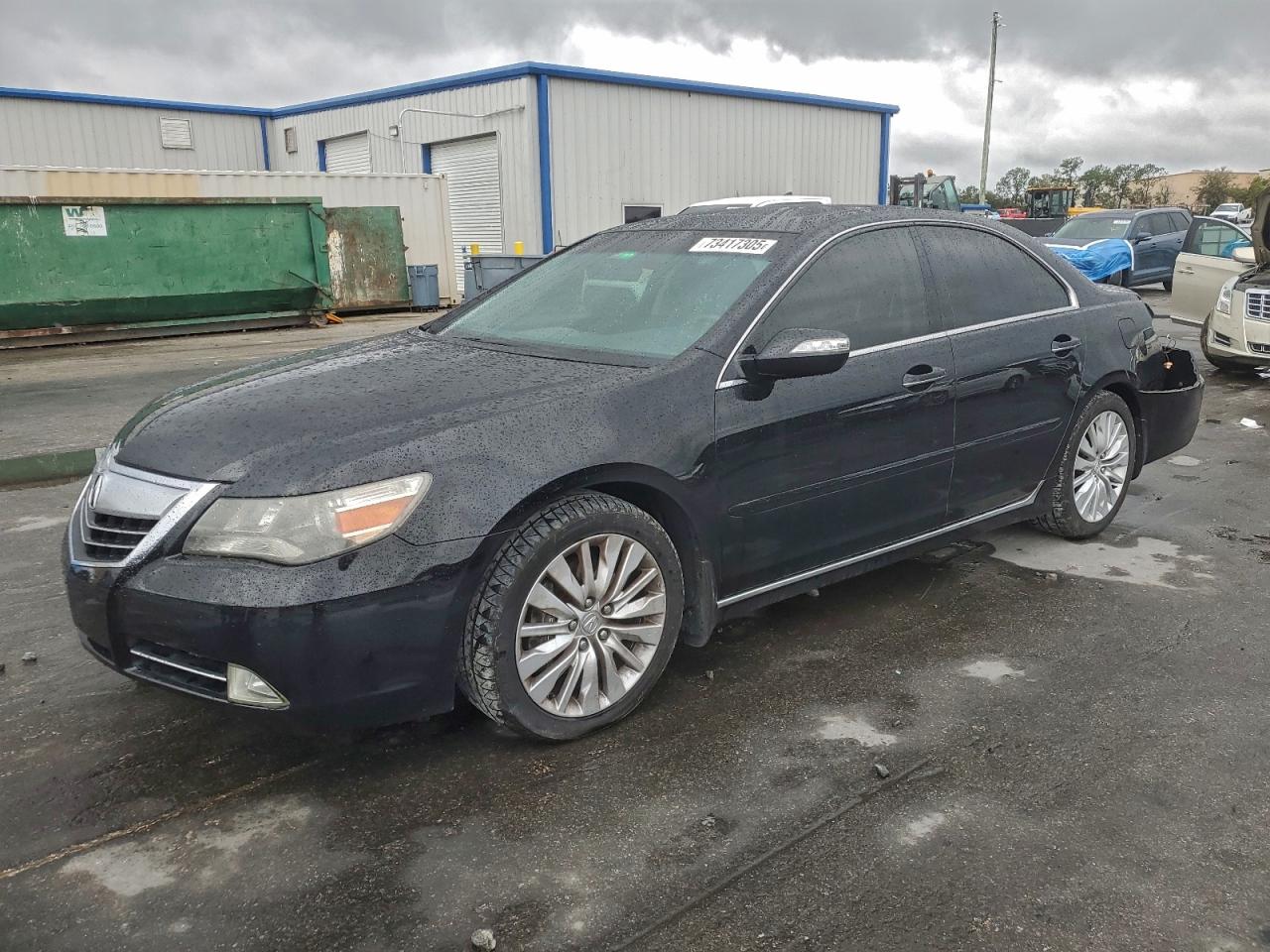 2012 Acura RL Technology, VIN JH4KB2F64CC000191 — Rear end