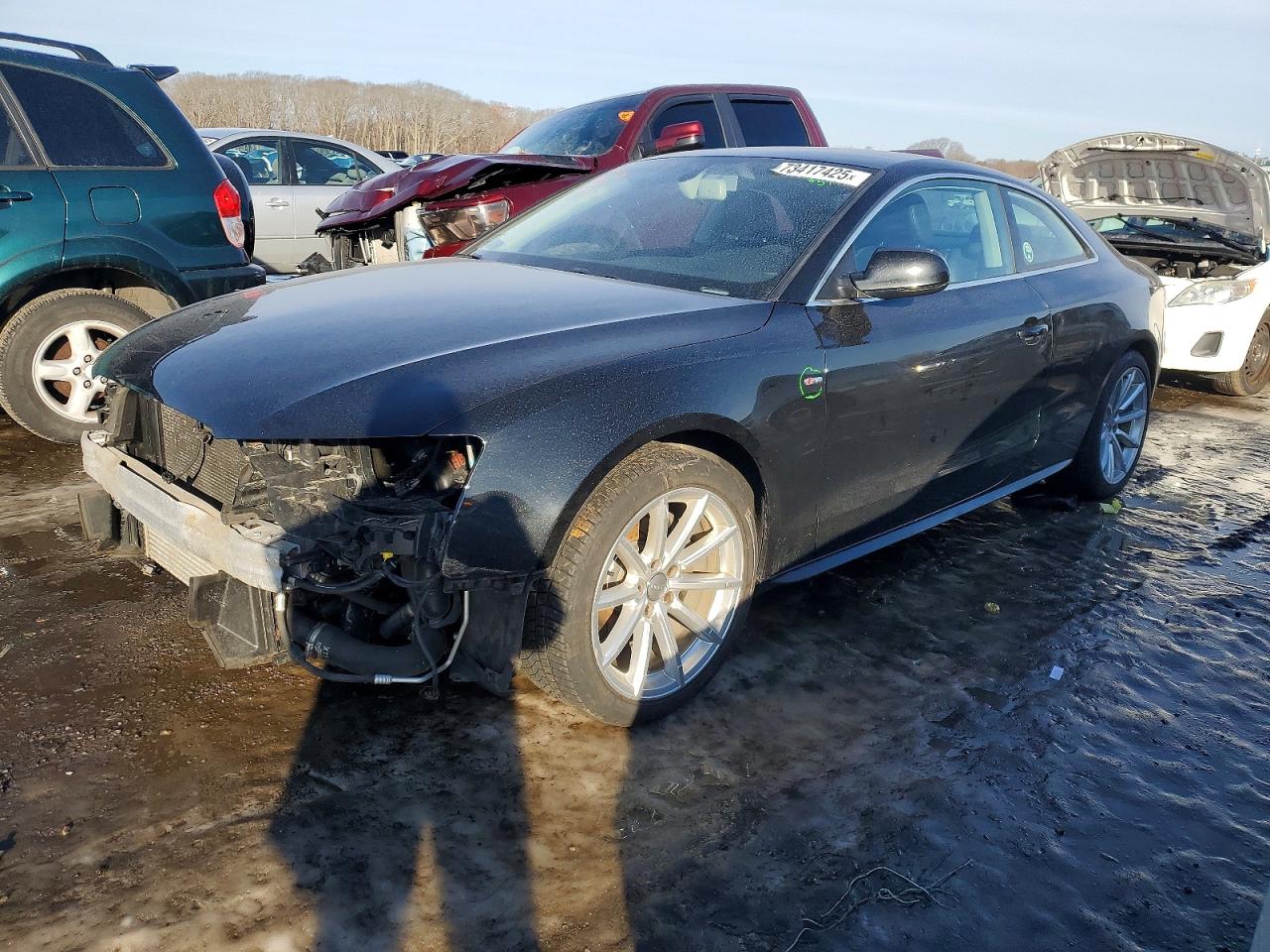 2017 Audi A5 Premium, VIN WAUHGAFR2HA000689 — Перед
