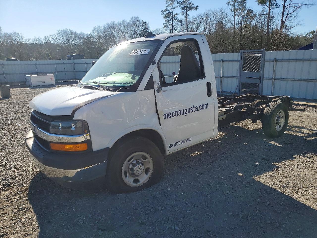 2023 Chevrolet Express Commercial, VIN 1GB0GRF74P1258907 — Rollover