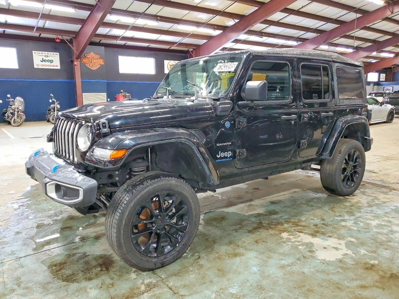 2023 Jeep Wrangler Sahara, VIN 1C4JJXP67PW696061 — Missing or altered VIN