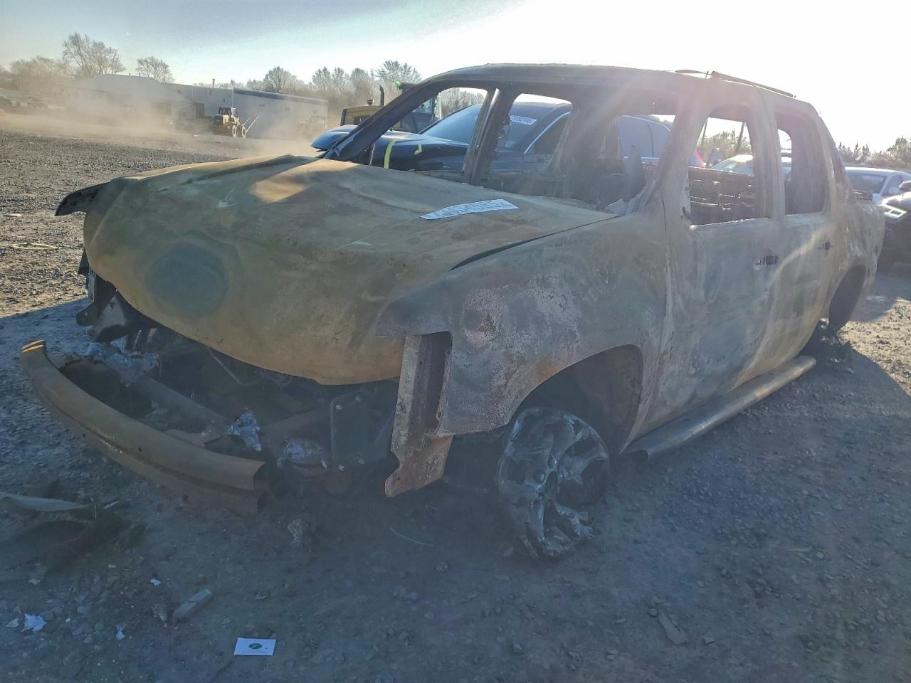 2013 Chevrolet Avalanche LTZ, VIN 3GNTKGE7XDG237822 — Burn