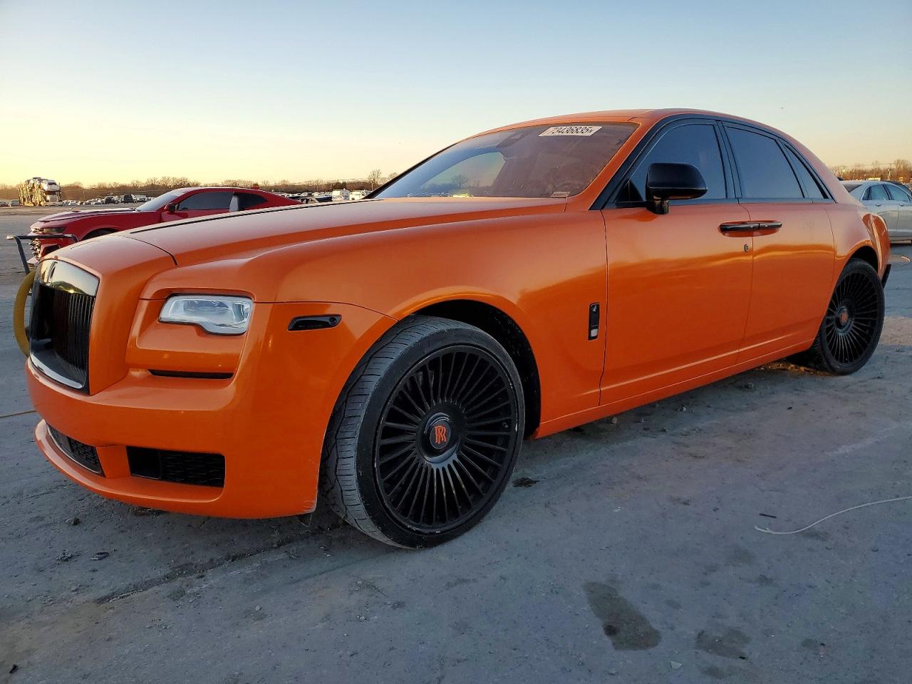 2019 Rolls-Royce Ghost, VIN SCA664S5XKUX54664 — Rear end