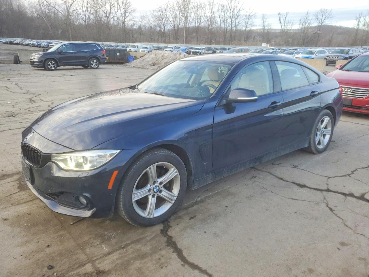 2015 BMW 4 Series 428i xDrive, VIN WBA4C9C53FD330105 — Front end