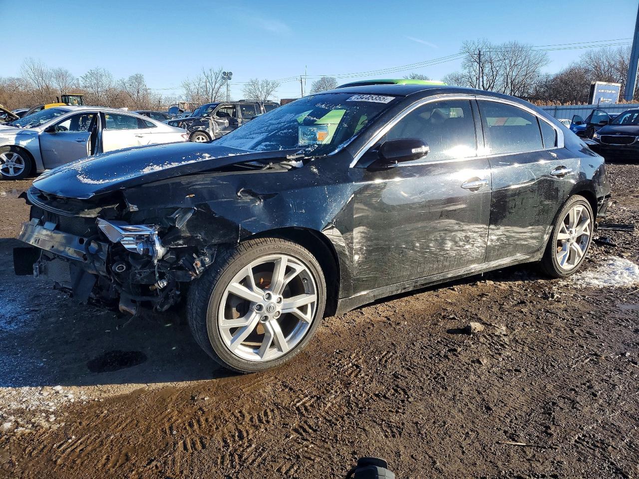 2012 Nissan Maxima SV, VIN 1N4AA5APXCC865223 — Перед