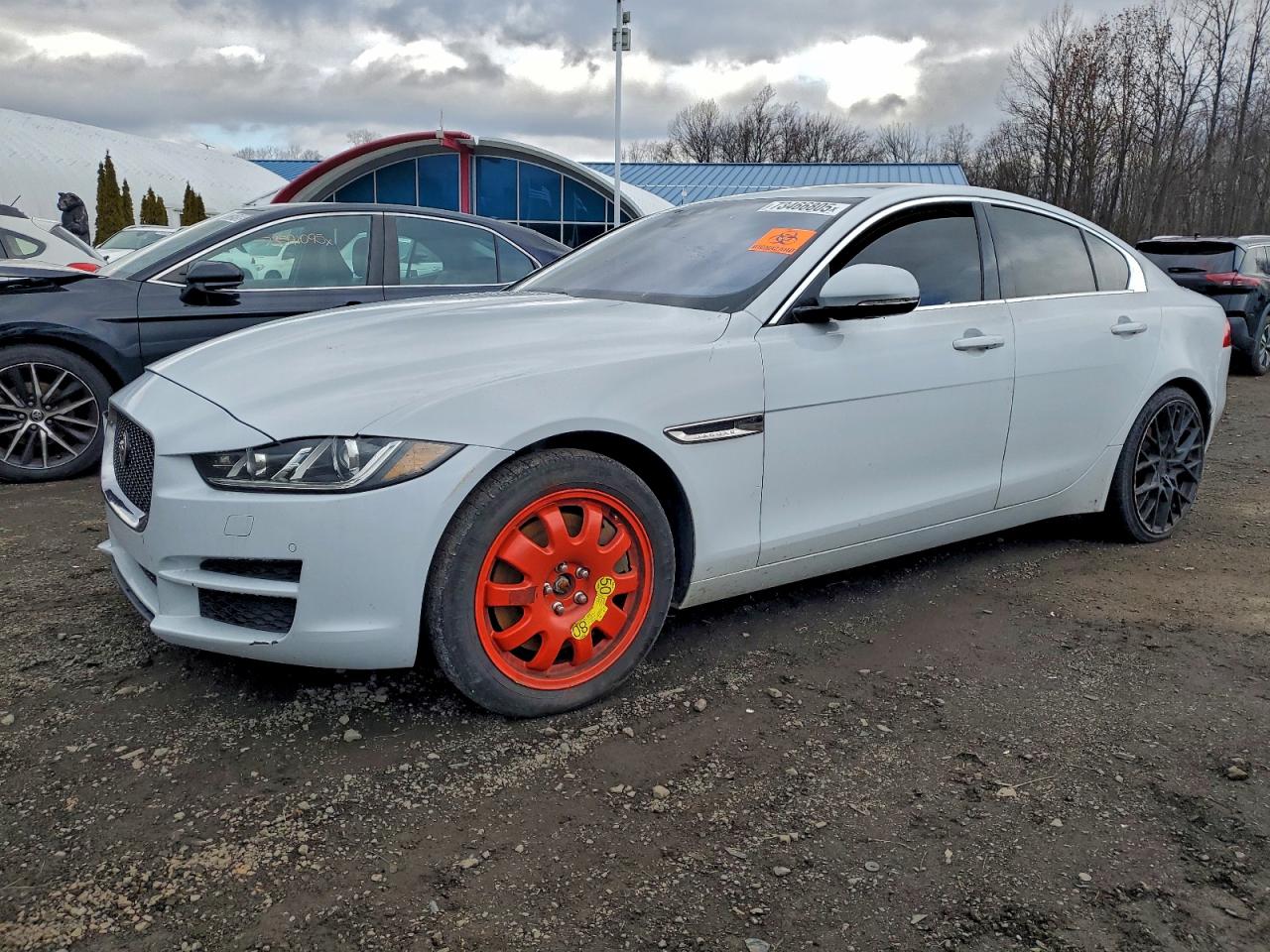 2018 Jaguar XE 35t Portfolio Limited Edition, VIN SAJAN4EV3JCP17768 — Minor dents and scratches