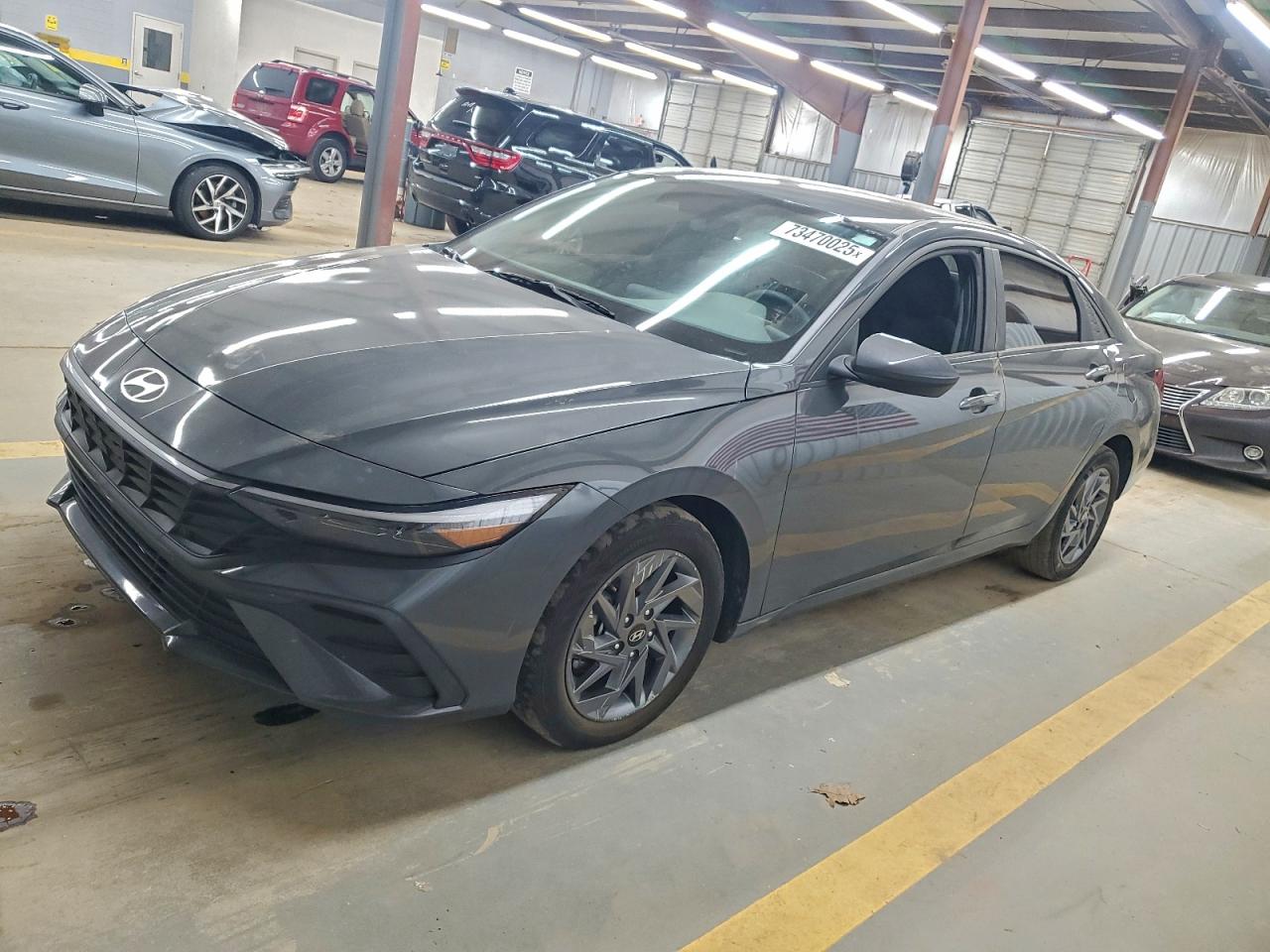 2024 Hyundai Elantra SEL, VIN KMHLM4DG3RU692191 — Frame damage