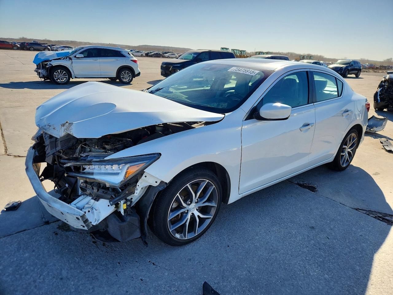 2020 Acura ILX Premium, VIN 19UDE2F71LA009163 — Front end
