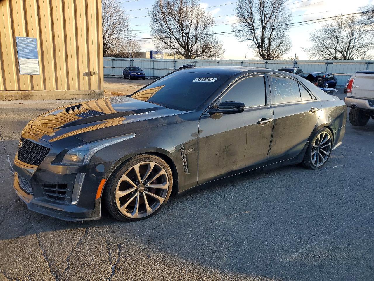 2018 Cadillac CTS-V, VIN 1G6A15S65J0105900 — Vandalism