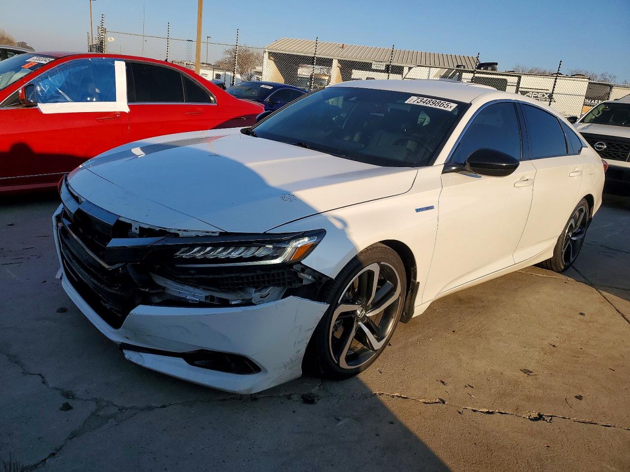 2022 Honda Accord Sport, VIN 1HGCV3F23NA046367 — Front end