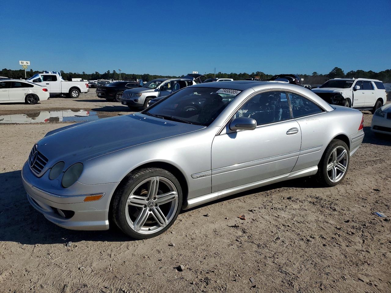 2002 Mercedes-Benz CL 500/600, VIN WDBPJ78JX2A023363 — Rear end
