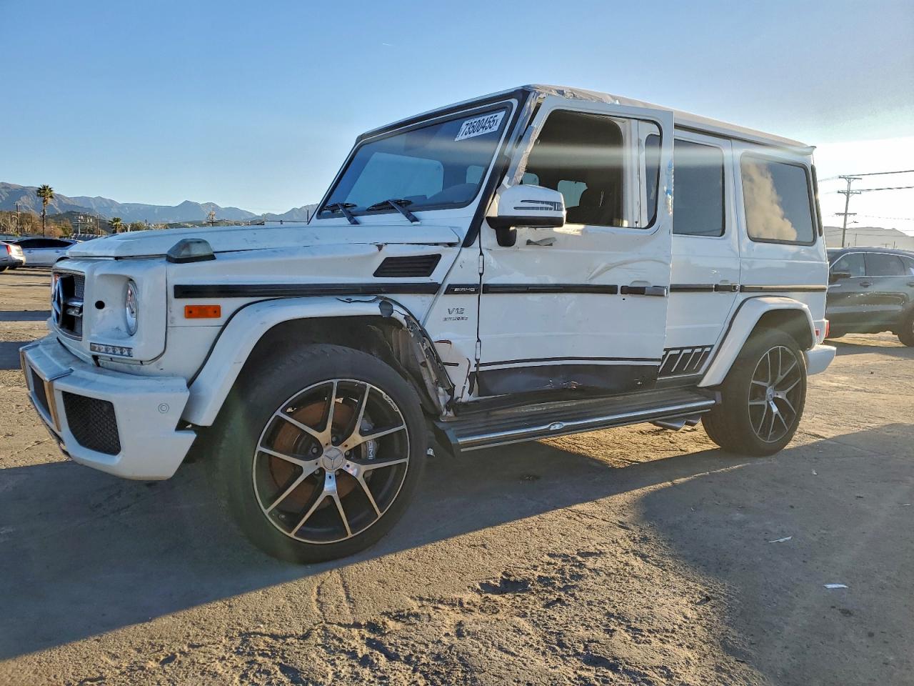 2017 Mercedes-Benz G, VIN WDCYC7FF7HX263002 — Side