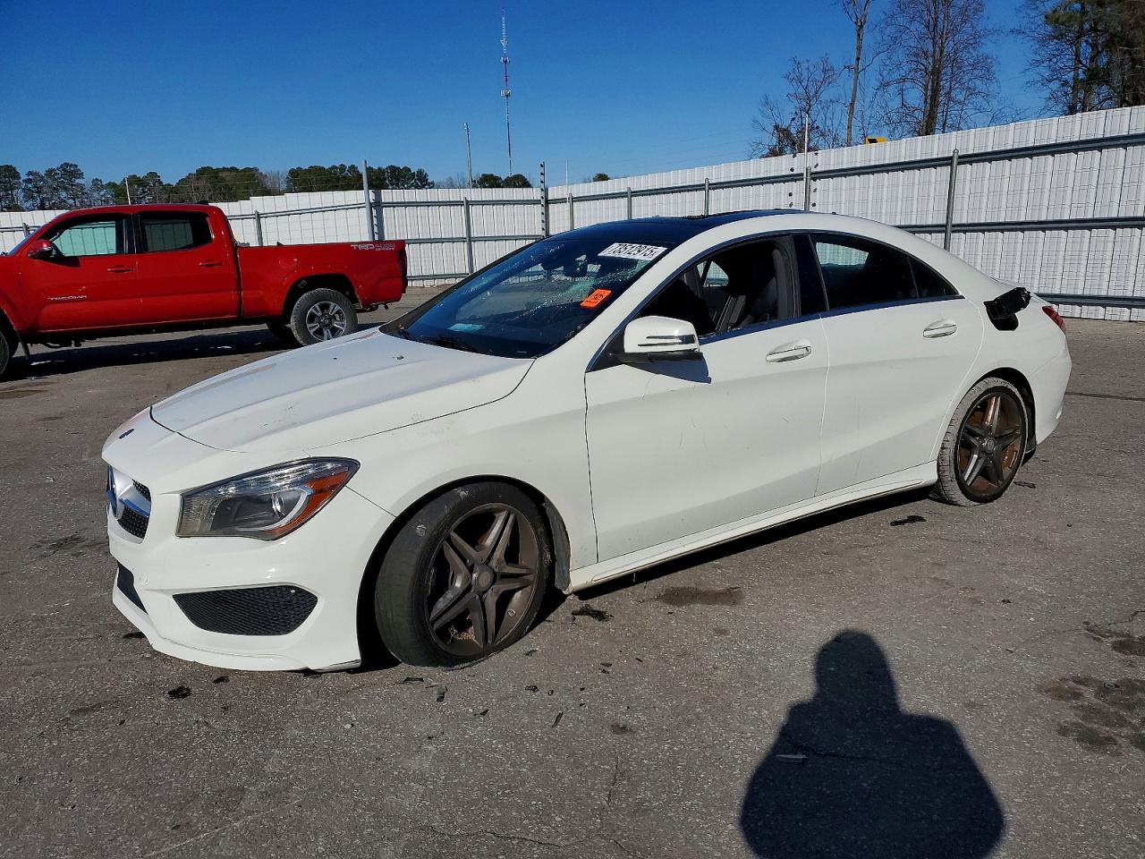 2015 Mercedes-Benz CLA 250, VIN WDDSJ4EB8FN165268 — Vandalism