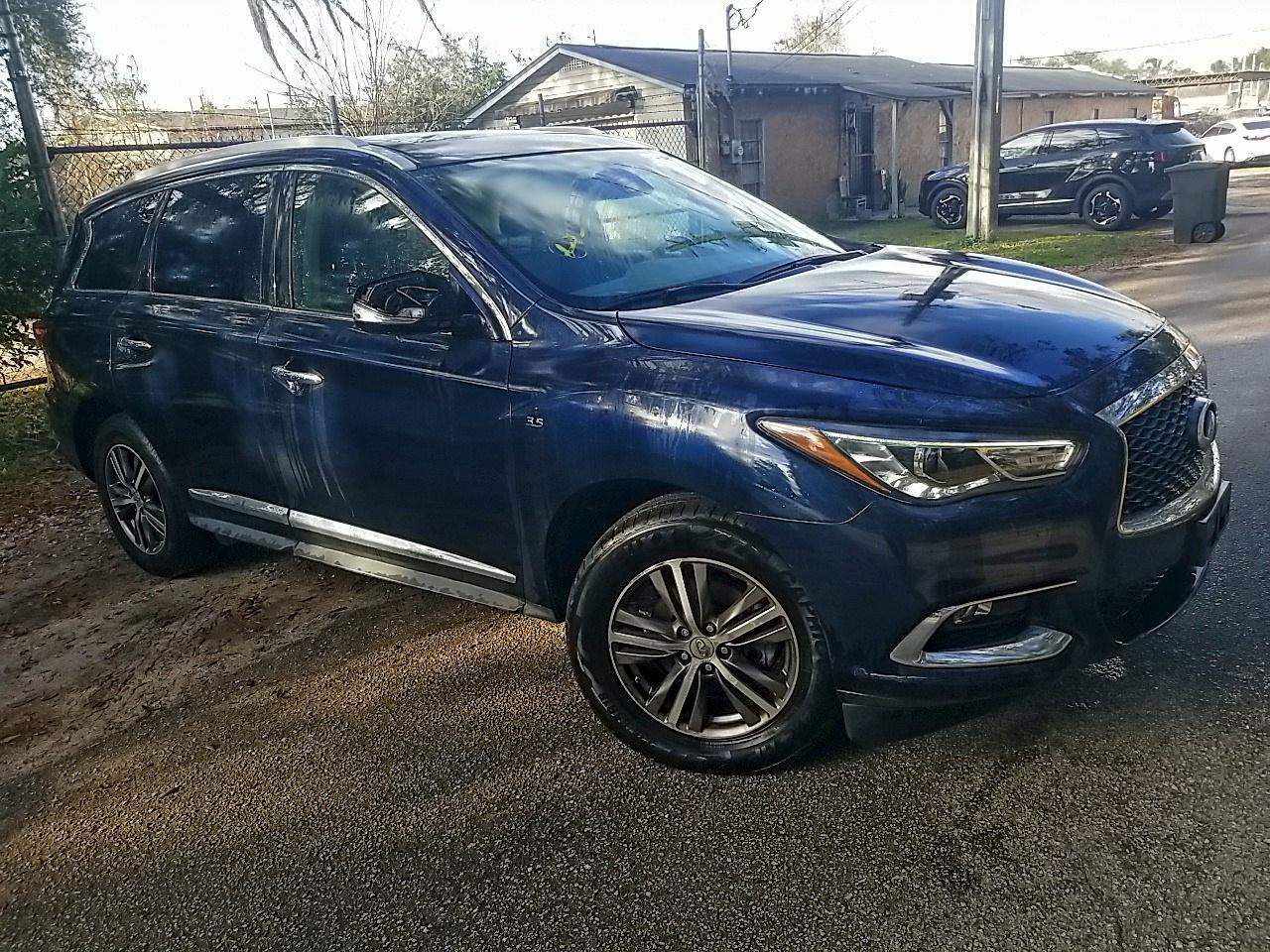 2020 Infiniti QX60 Pure, VIN 5N1DL0MM3LC511349 — Side