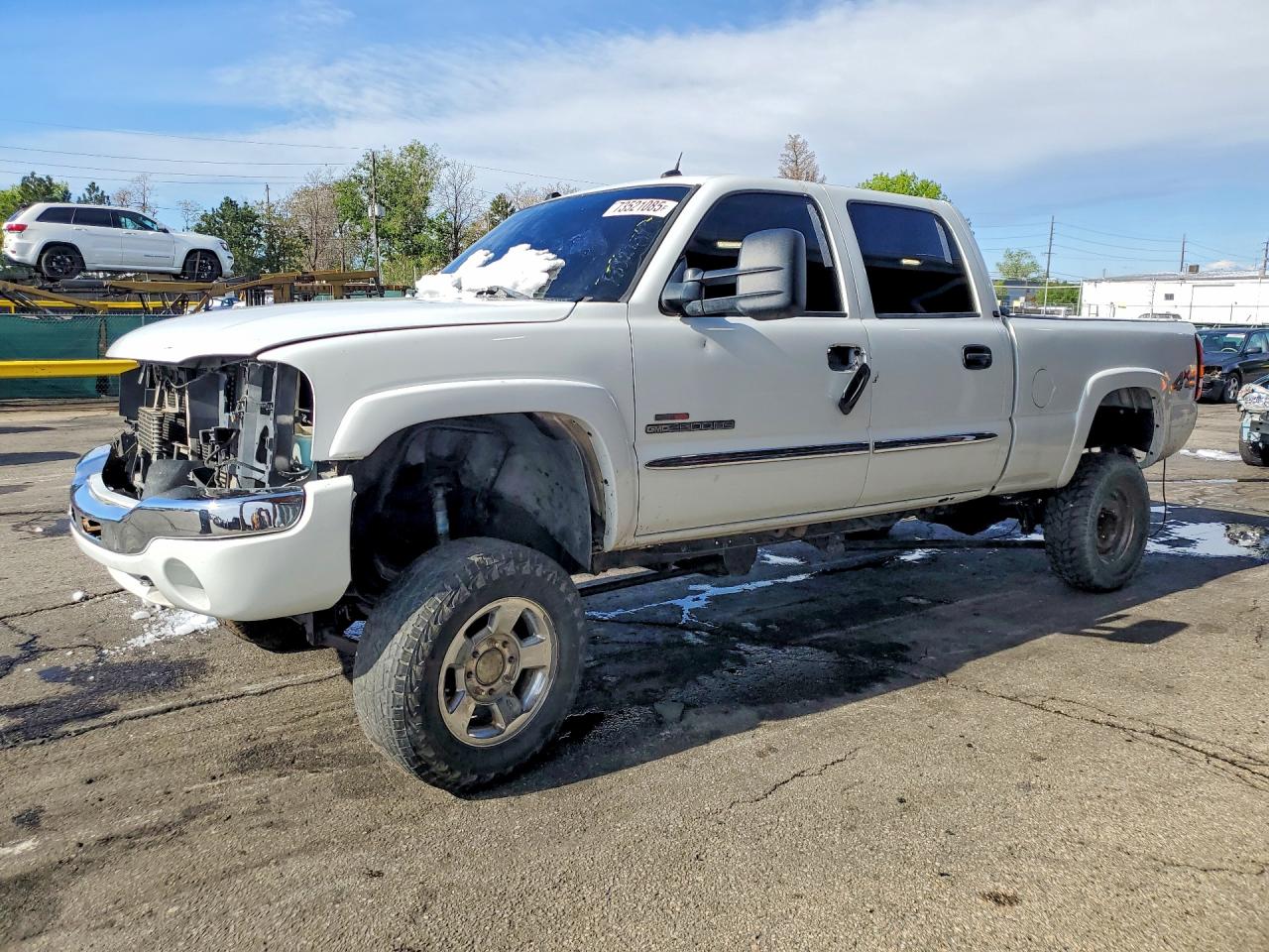2004 GMC Sierra 2500HD SLE, VIN 1GTHK23204F231392 — Stripped