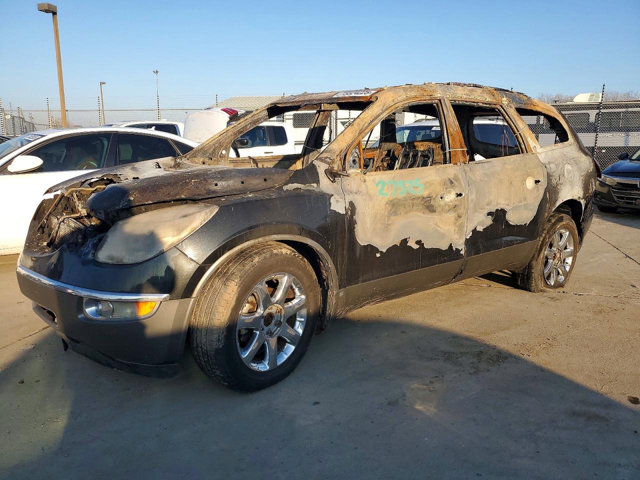 2008 Buick Enclave CXL, VIN 5GAEV237X8J259291 — Vandalism