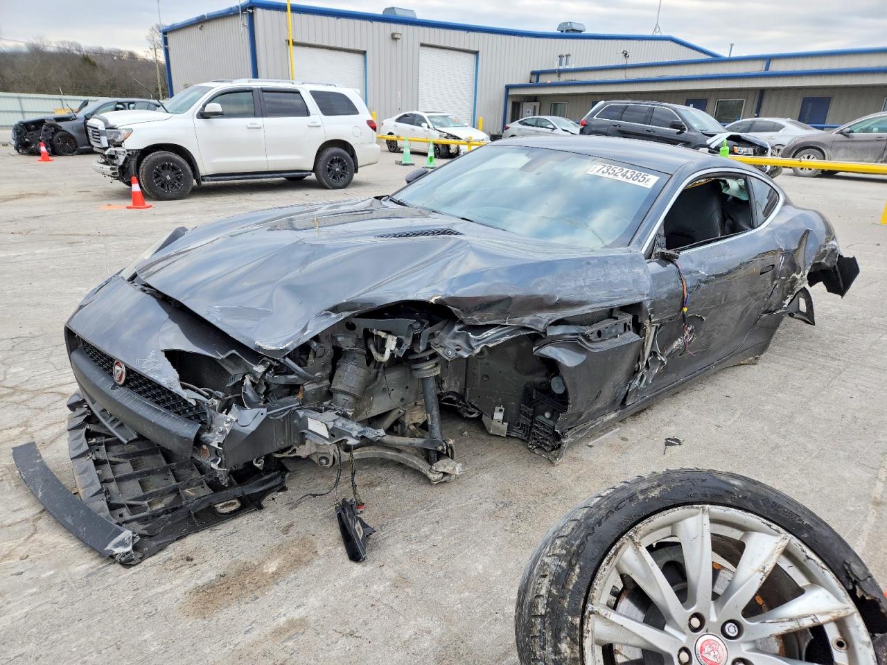 2016 Jaguar F-Type, VIN SAJWA6AT9G8K32838 — Rollover