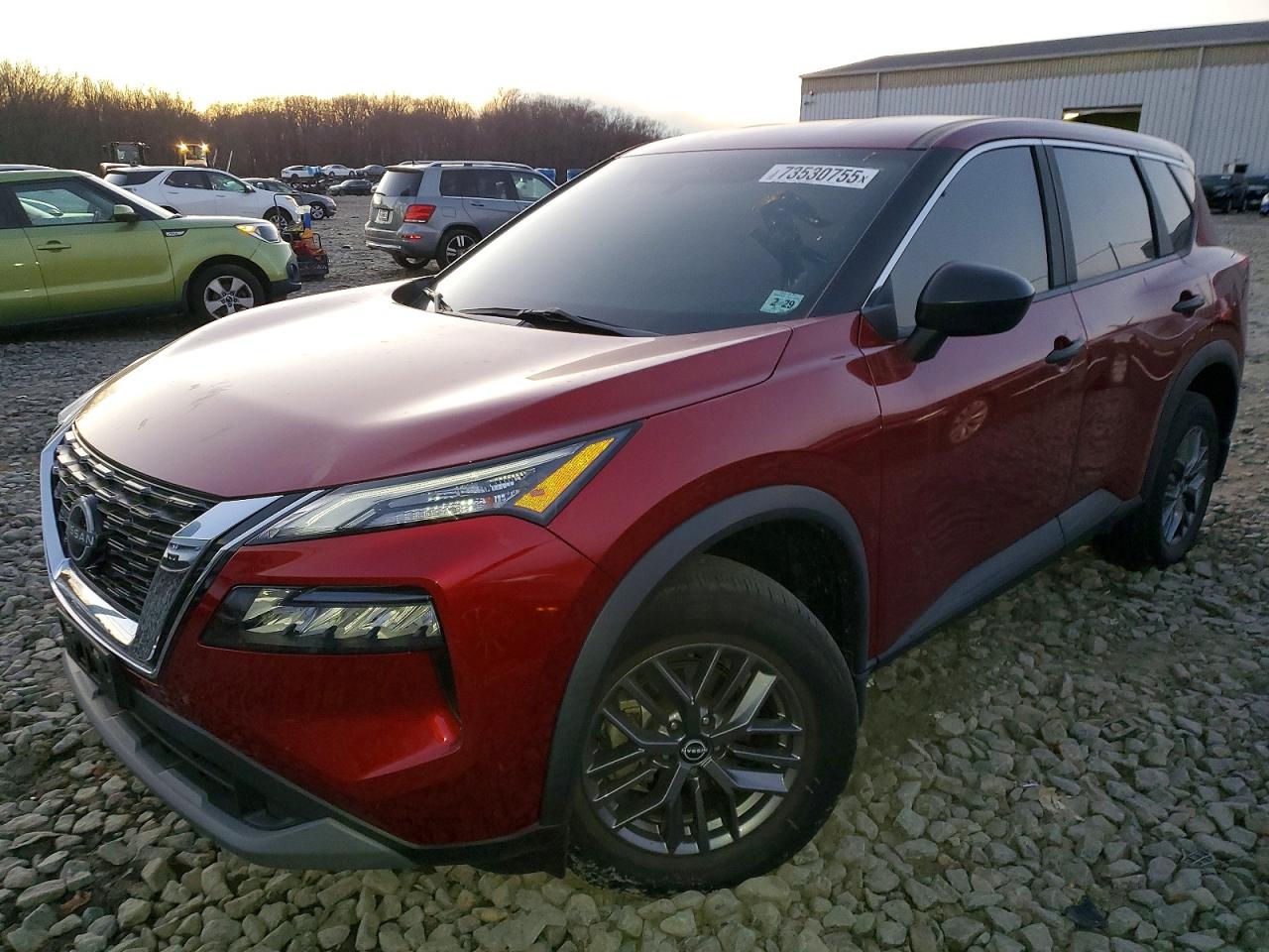 2023 Nissan Rogue S, VIN 5N1BT3AB7PC921024 — Interior fire