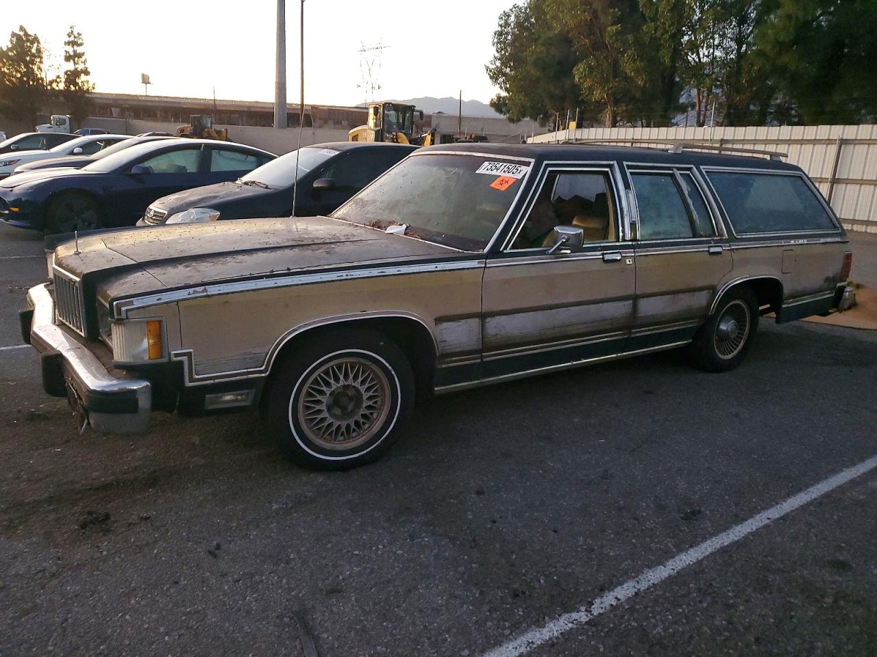 1987 Mercury Grand Marquis, VIN 2MEBM79F0HX697873 — Обычный износ