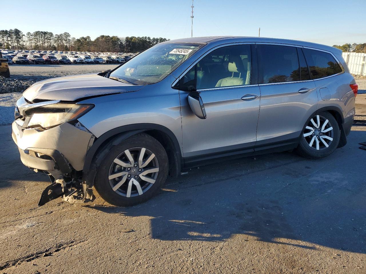 2019 Honda Pilot EX-L, VIN 5FNYF6H58KB047561 — Перед