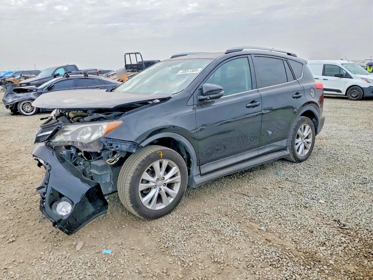 2013 Toyota RAV4 Limited, VIN 2T3YFREV0DW031194 — Front end